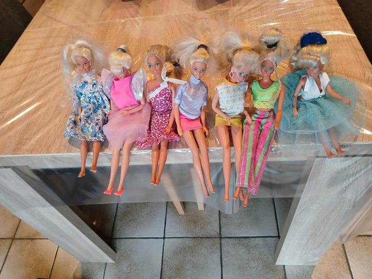 vintage Barbie poppen, Kinderen en Baby's, Speelgoed | Actiefiguren, Gebruikt, Ophalen