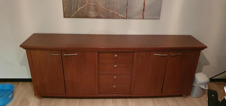 Dressoir + barkast, Huis en Inrichting, Kasten | Dressoirs, Zo goed als nieuw, 200 cm of meer, 50 tot 75 cm, Met lade(s), Met deur(en)