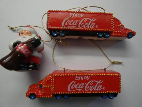 Décoration de Noël rétro Coca Cola, Collections, Porcelaine, Cristal & Couverts, Neuf, Statue(s), Porcelaine, Enlèvement ou Envoi