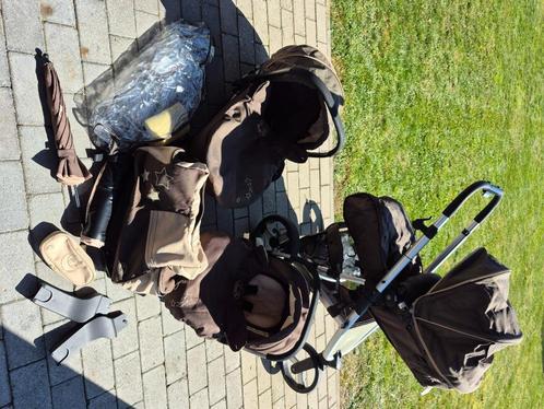 Noukies Buggy 3 in 1, Kinderen en Baby's, Buggy's, Zo goed als nieuw, Overige merken, Regenhoes, Verstelbare rugleuning, Voetenzak