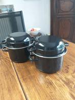 2 casseroles à moules ., Enlèvement, Comme neuf