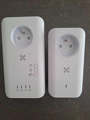 PROXIMUS :  adaptateurs CPL+ Wi-Fi extender  dLAN1200 beschikbaar voor biedingen