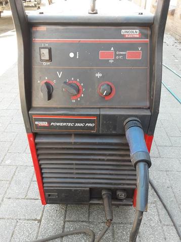Lincoln mig mag 350 c, Doe-het-zelf en Bouw, Ophalen, Gebruikt