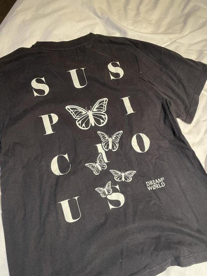 Suspicious Antwerp, Kleding | Heren, T-shirts, Nieuw, Maat 48/50 (M), Zwart, Ophalen of Verzenden