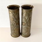 Obussen Trench Art WW I, Verzamelen, Militaria | Algemeen, Ophalen, Overige soorten, Kunstobject