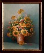 Peinture nature morte de fleurs par Charles Benolt, Antiquités & Art, Enlèvement ou Envoi
