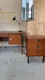 vintage kleine ladekast, Huis en Inrichting, Kasten | Ladekasten, Ophalen, Minder dan 50 cm, Vintage mid century, Teakhout