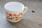9 vintage acropal mokken, Ophalen, Huis en Inrichting