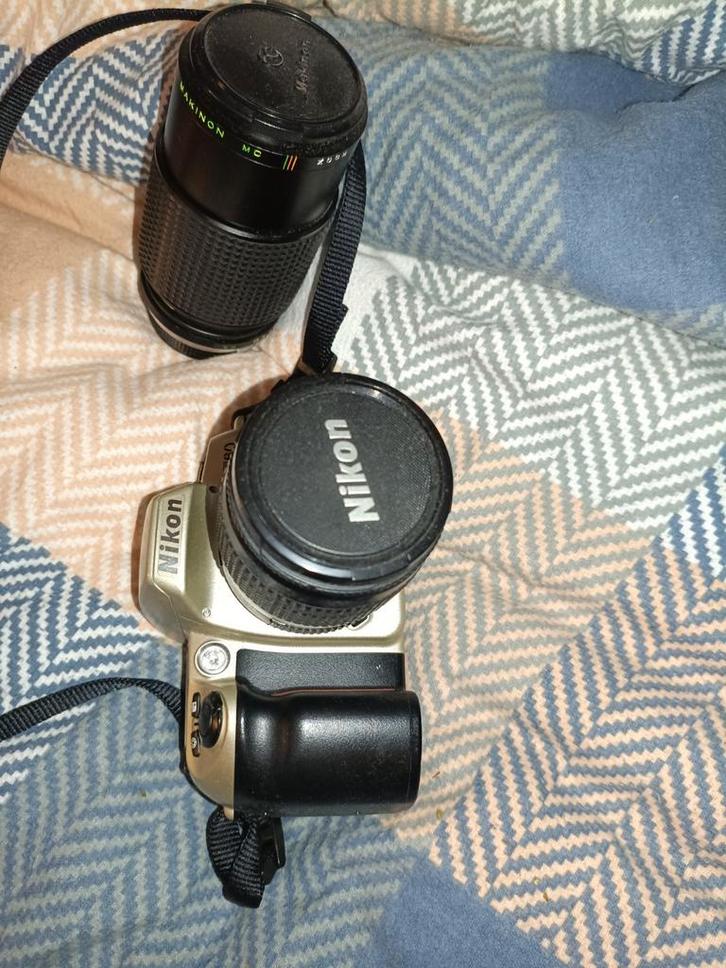 Nikon f60, Audio, Tv en Foto, Fotocamera's Analoog, Zo goed als nieuw, Kodak, Ophalen