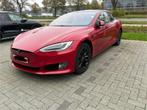 Tesla model S  Long Range 2020 - beige interieur, Auto's, Tesla, Automaat, Parkeersensor, Model S, Elektrisch