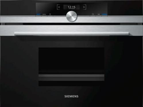 Siemens stoomoven inbouw zo goed als nieuw, Elektronische apparatuur, Ovens, Zo goed als nieuw, Inbouw, Oven, 45 tot 60 cm, 45 tot 60 cm
