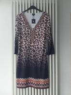 Jurk K-design panterprint XL, K-design, Bruin, Maat 42/44 (L), Nieuw