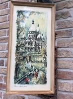 AQUAREL SACRE COEUR L DUCOLLET IN ZEER GOEDE STAAT, Ophalen of Verzenden