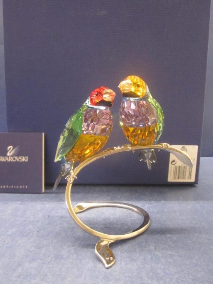 Swarovski Paradise Gouldamadines, Verzamelen, Swarovski, Nieuw, Figuurtje, Ophalen of Verzenden