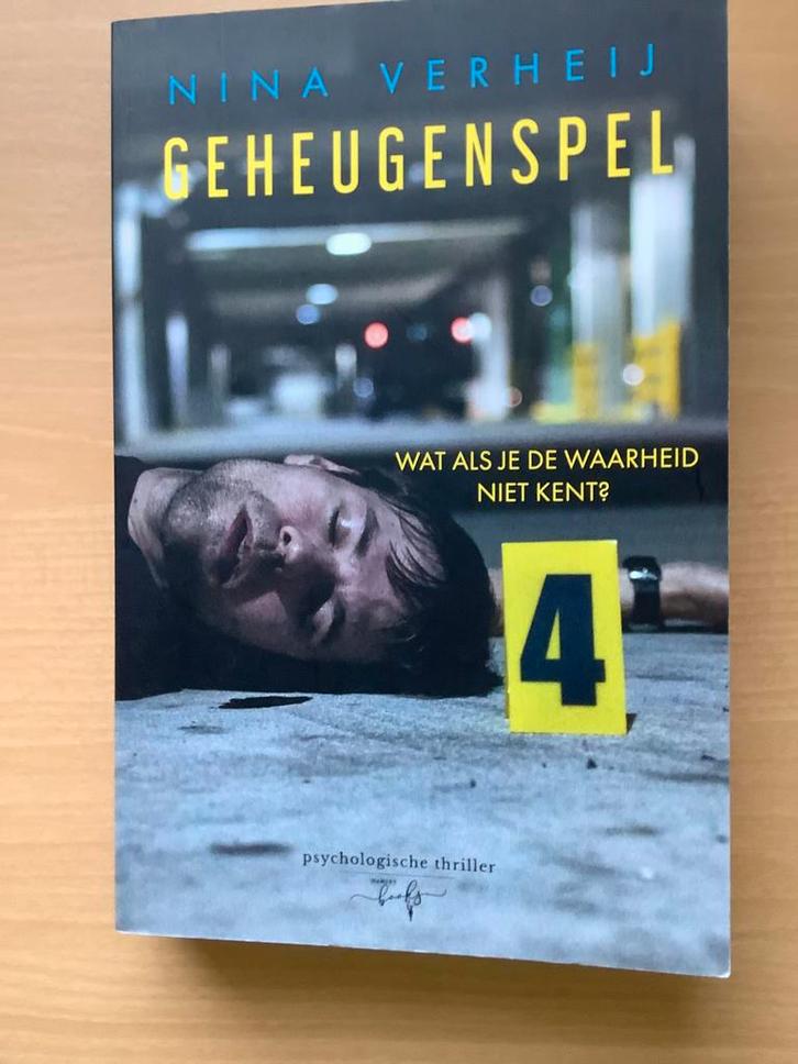 Nina Verheij - Geheugenspel, Livres, Littérature, Enlèvement