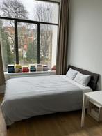 Cadre de lit IKEA + matelas + sommier à lattes (140x200 cm), Maison & Meubles, Deux personnes, Enlèvement, Utilisé, Matelas