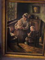 Bijzonder schilderij I Walk 1915. The first fitting, Antiek en Kunst, Ophalen