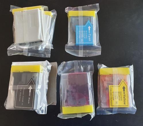 6 cartridges compatible met brother MFC-440, Computers en Software, Printerbenodigdheden, Nieuw, Cartridge, Ophalen of Verzenden