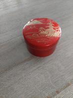 Vintage doosje met onderzetters, Japanse stijl, Ophalen of Verzenden, Zo goed als nieuw