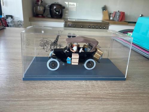 Kuifje Kuifje Hergé Moulinsart de zwarte Ford T Tintin Congo, Verzamelen, Stripfiguren, Gebruikt, Beeldje of Figuurtje, Kuifje