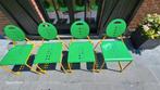 Charlie stoelen van Carlis Bimbi, Huis en Inrichting, Stoelen, Ophalen, Overige kleuren, Vier, Metaal