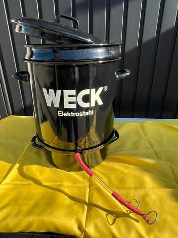 Weck pot, Ophalen, Gebruikt