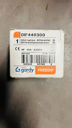 Gardy tetra differentieel nieuw 40A 300mA, Doe-het-zelf en Bouw, Ophalen of Verzenden, Nieuw