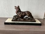 Hond brons antiek, Ophalen, Brons