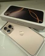 APPLE iPhone 16 Pro 256 Go Desert Titanium 256 Go Doré, Enlèvement ou Envoi, Comme neuf, Or, 256 GB