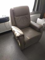 Relax 1 persoon en 3 zit zetel, leer, Huis en Inrichting, Fauteuils, Ophalen, Gebruikt, Leer