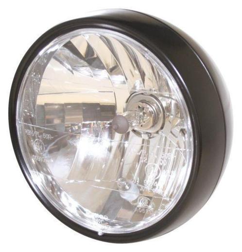 Koplamp 6-1/2 inch heldere lens [190mm] H4 12V 55/60W, Motos, Accessoires | Autre, Neuf, Enlèvement ou Envoi
