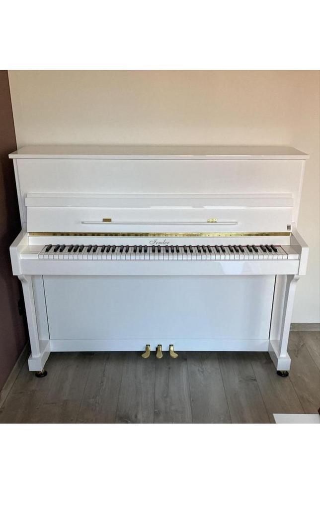 Impler piano P118 wit hoogglans nieuw!, Musique & Instruments, Pianos, Comme neuf, Piano, Blanc, Brillant, Enlèvement