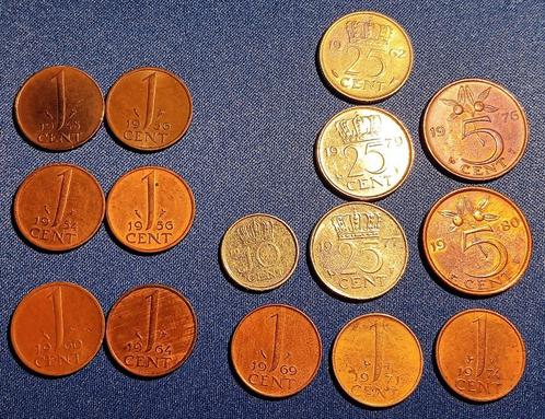Nederlandse oude munten., Collections, Collections Autre, Utilisé, Enlèvement ou Envoi