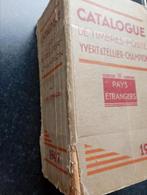 DD4) katalogus yvert tellier tome 2 1949, Ophalen of Verzenden, Catalogus