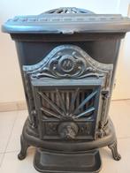 Kachel: Merk CONTINENTAL in gietijzer (Godin), Ophalen, Overige brandstoffen, Zo goed als nieuw, Vrijstaand
