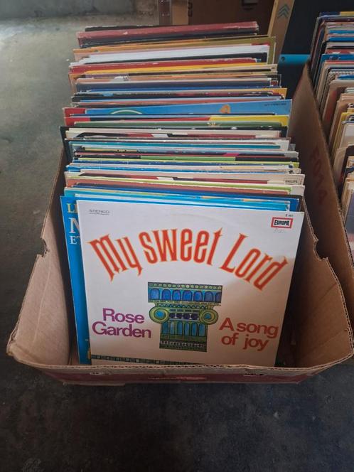 Lot Lp's +/- 330 Stuks, Cd's en Dvd's, Vinyl | Overige Vinyl, Ophalen