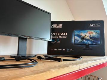 ASUS VG248 — Moniteur de jeu Full HD 24 pouces, 144 Hz disponible aux enchères