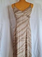 Elégante robe longue beige décolletée Vero Moda taille 38, Maat 38/40 (M), Vero Moda, Beige, Ophalen of Verzenden