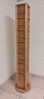 Grote houten kaartenhouder (aan 4 zijden) - draaibaar, Ophalen, Gebruikt