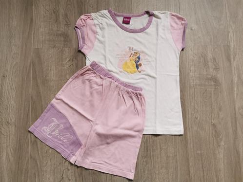 Shortama Belle en het Beest - maat 116, Kinderen en Baby's, Kinderkleding | Maat 116, Gebruikt, Meisje, Nacht- of Onderkleding
