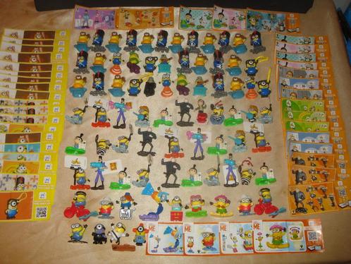 KINDER Lot de Figurines Diverses Minions 2015 - 2018 Ferrero, Verzamelen, Verrassingseieren, Zo goed als nieuw, Steekfiguren, Ophalen of Verzenden