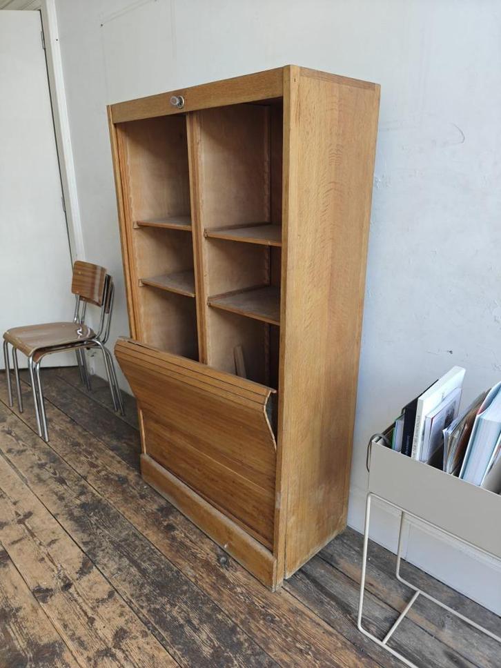 Vintage dossier kast, Antiek en Kunst, Antiek | Meubels | Kasten, Ophalen