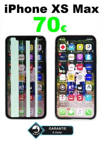 Réparation / Remplacement écran iPhone XS Max meilleur prix beschikbaar voor biedingen