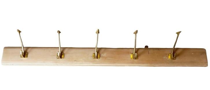 grote kapstok uit boerderij, Huis en Inrichting, Woonaccessoires | Kapstokken, Gebruikt, Wandkapstok, Hout, Ophalen