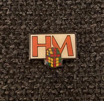 PIN - HM - RUBIKS KUBUS - RUBIK'S CUBE, Envoi, Utilisé, Autres sujets/thèmes, Insigne ou Pin's