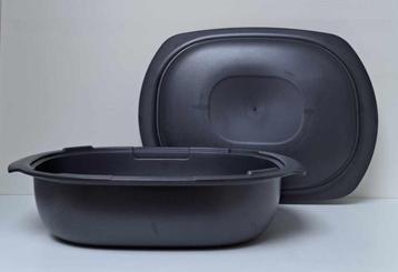 Tupperware™ « Ultra Pro Ovaal  » 2 liter - grijs, Huis en Inrichting, Keuken | Tupperware, Verzenden, Nieuw, Bak of Kom