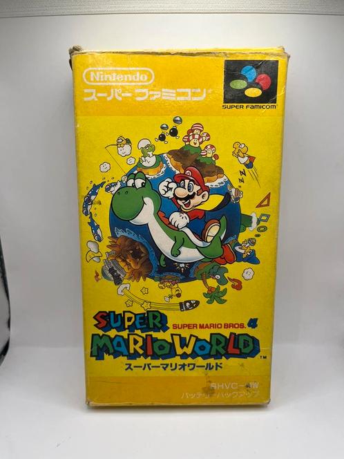 Super Mario World Nintendo Snes Ntsc-J Jap Jp Game, Games en Spelcomputers, Games | Nintendo Super NES, Gebruikt, Avontuur en Actie