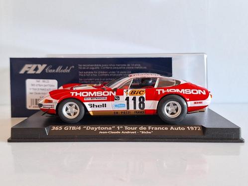 Fly Ferrari 365 GTB4 Tour De France Auto Jean Claude Andruet, Kinderen en Baby's, Speelgoed | Racebanen, Nieuw, Racebaan, Elektrisch