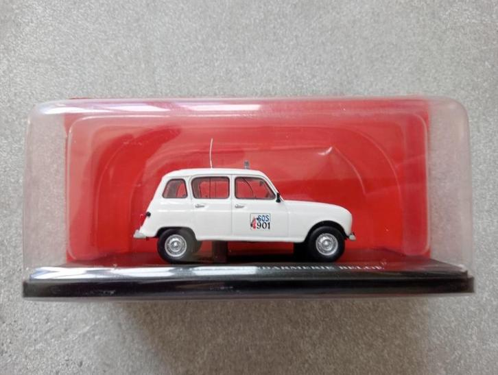 Police - Renault R4 Gendarmerie belge (Hachette), Hobby en Vrije tijd, Modelauto's | 1:43, Nieuw, Auto, Overige merken, Verzenden