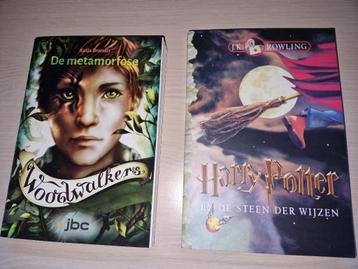 2 boeken De metamorfose - Katja Brandis + Harry Potter en de beschikbaar voor biedingen